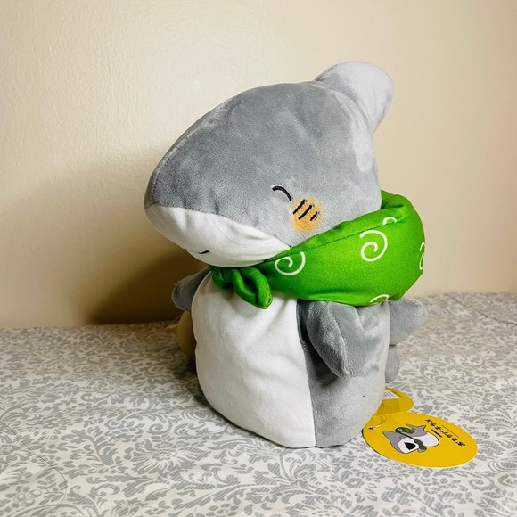 LAST ONE NWT Odekake Kozame Puppet Baby Shark 9” Plush Duo Set - Picture 3 of 8